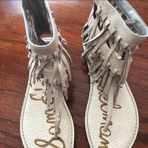 Sam Edelman fringe sandals size 7
